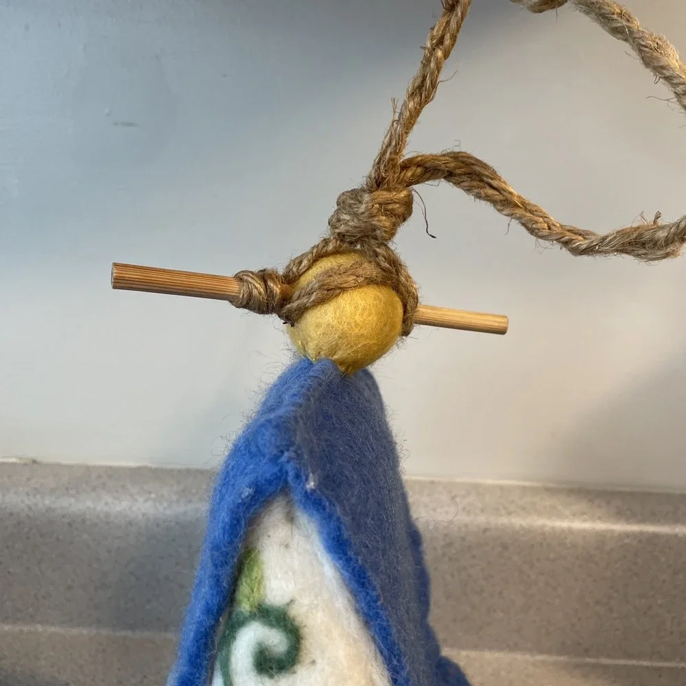 Felted Wool Birdhouse, 